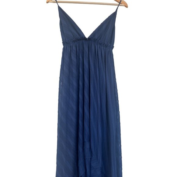 NWT Ramy Brook Navy Blue Willa Maxi Dress XS - Picture 9 of 14